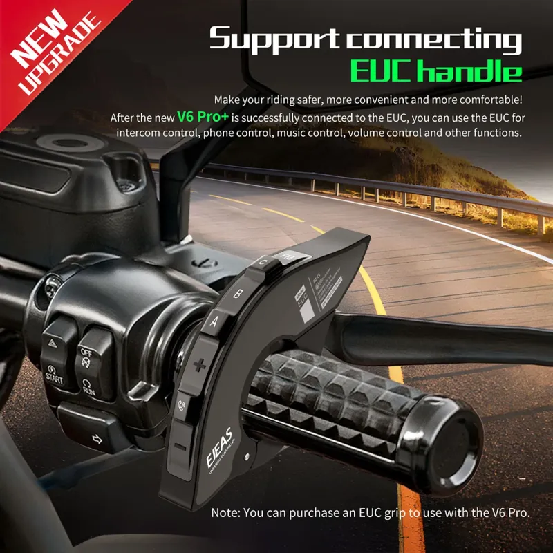 EJEAS V6 PRO+ Bluetooth Helmet Intercom 4