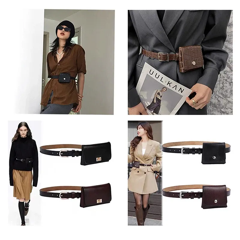 Leather Waist Belt Bag for Women 2