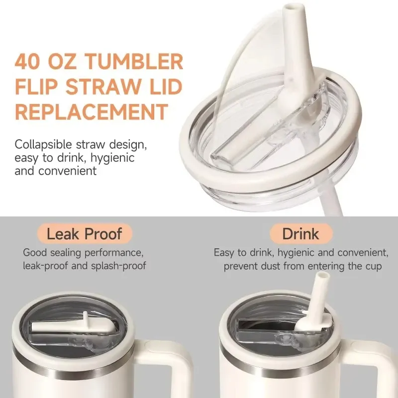 Stanley 40oz Flip Straw Lid Replacement 4