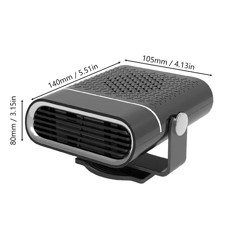 150W Car Heater & Defroster Fan 6