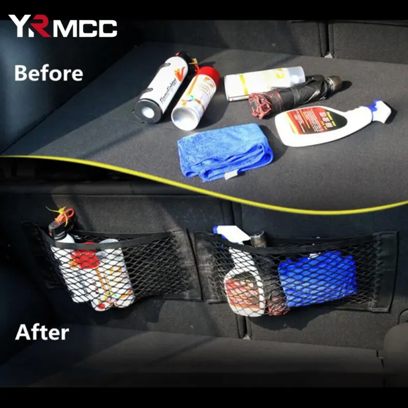 Universal Car Trunk Organizer Mesh Net 3