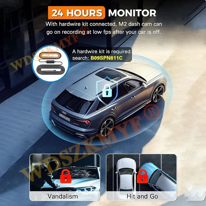 3-Channel 4K UHD Car Dash Cam 6