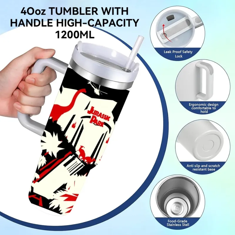 Jurassic Park Vacuum Flask 40oz 4