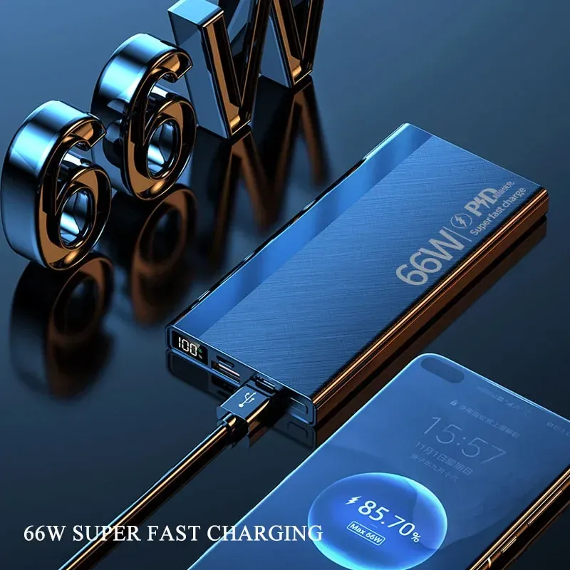 30000mAh 66W Fast Charge Power Bank 3