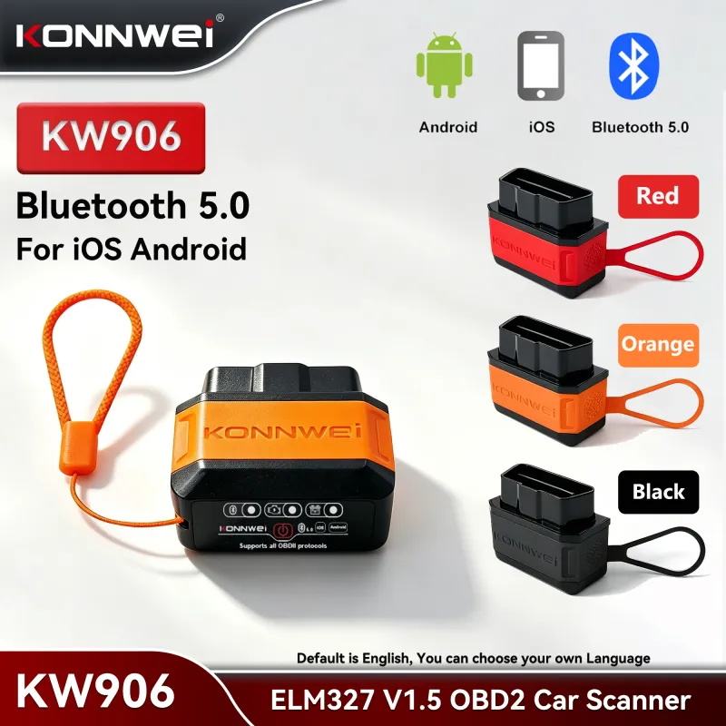 KONNWEI KW906 OBD2 Bluetooth Scanner 1