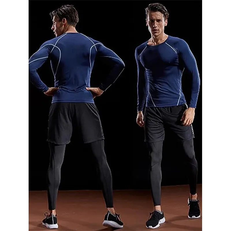 Compression Long Sleeve Gym Shirt 2
