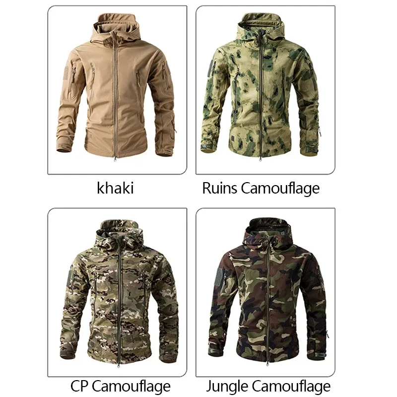 Men's Tactical Soft Shell Jacket 3
