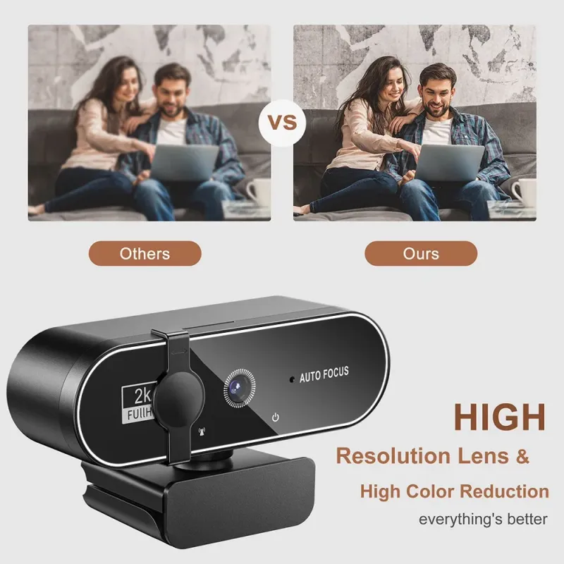 Lenovo 4K Webcam with Microphone 2