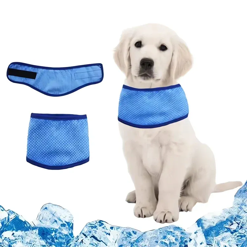 Cooling Dog Bandana Ice Collar 1
