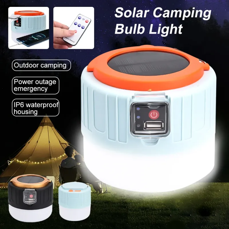 Solar Camping Light Power Bank 1