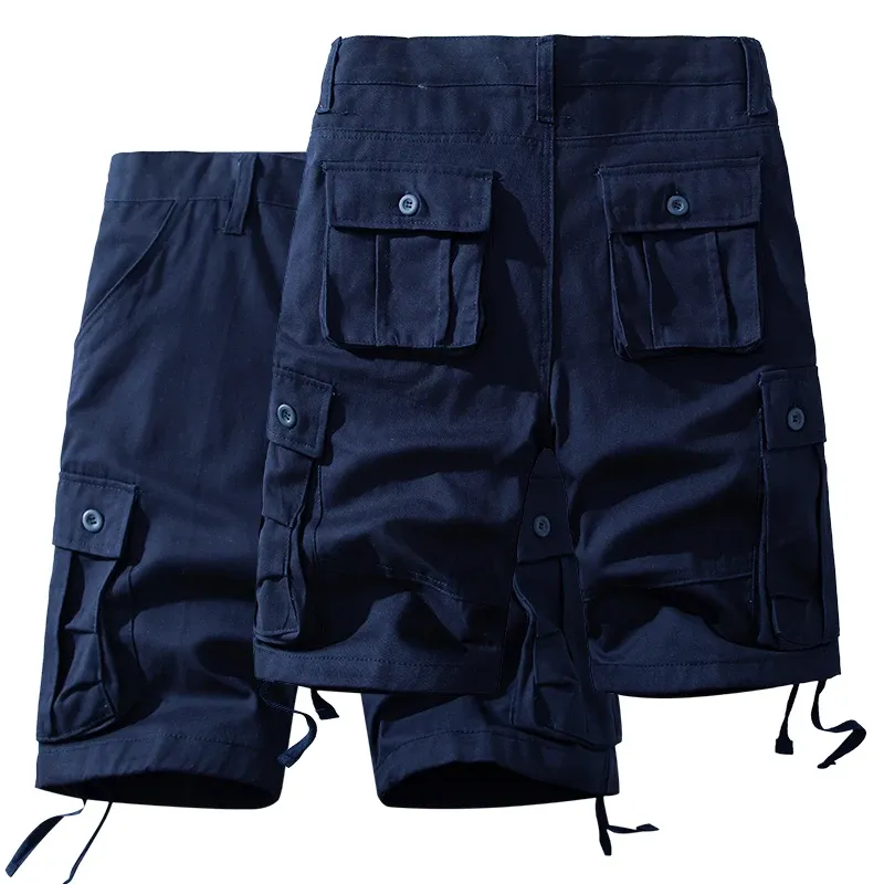 Men's Cotton Cargo Shorts - Tactical Style 2