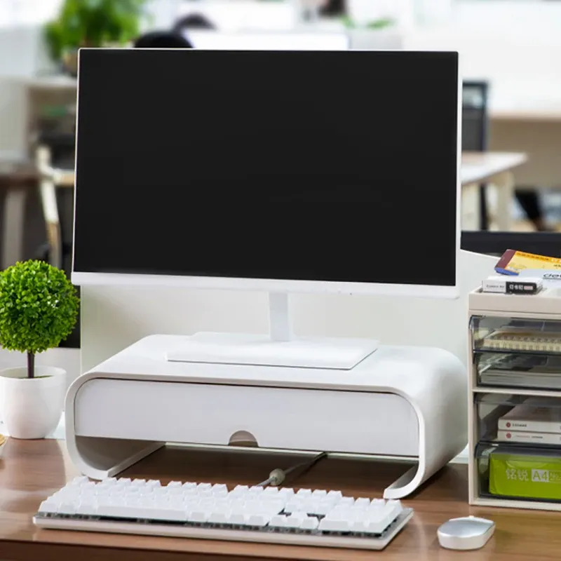 ABS Ergonomic Laptop Stand Desk Organizer 1