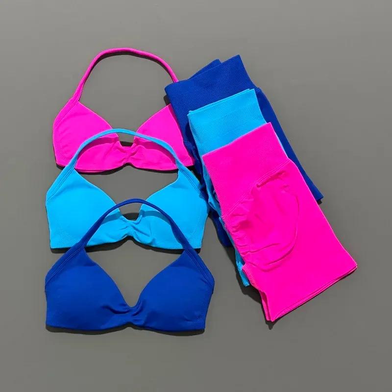 Women's Seamless Yoga Gym Set 2-Piece 4