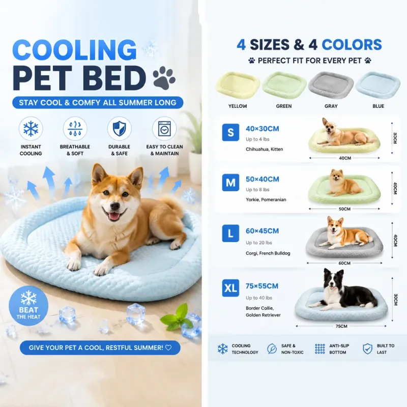 Ice Silk Pet Cooling Mat 2