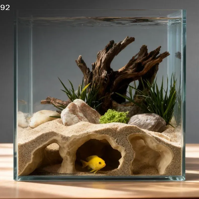 3D Printed Natural Curve Cave 5