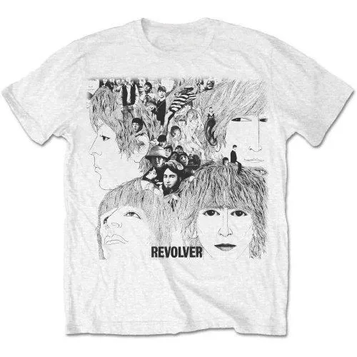 Футболка с артом альбома Beatles Revolver 1