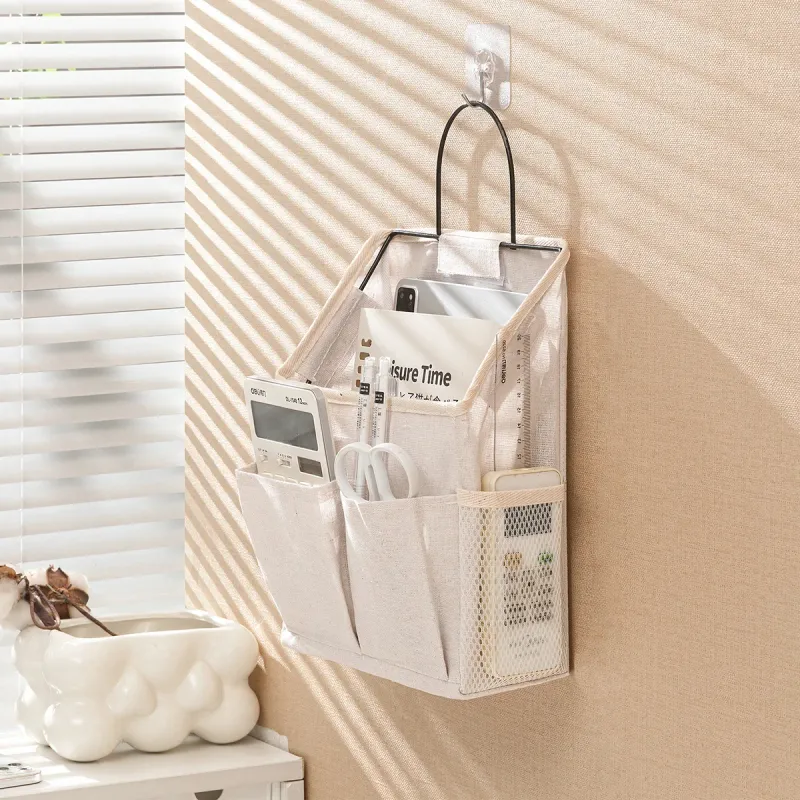 Wall-Mounted Fabric Storage Organizer 2