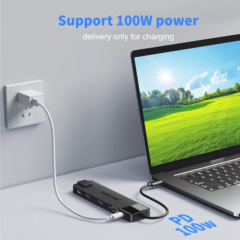 Lemorele 4K USB-C Docking Station 3