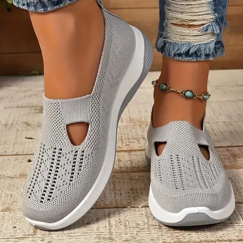 Women's Lightweight Knitted Walking Shoes 4