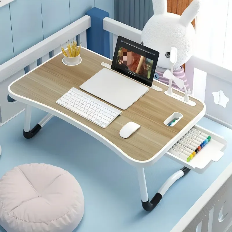 Ultra Large Lap Desk with USB Fan & Light 5