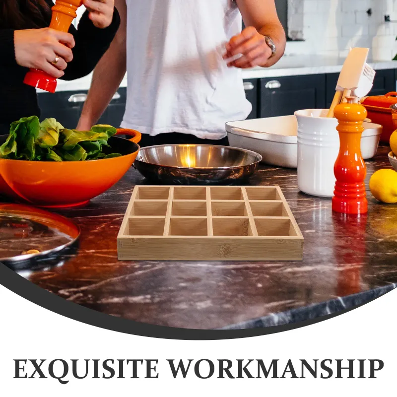 Wooden Spice Rack Organizer 6