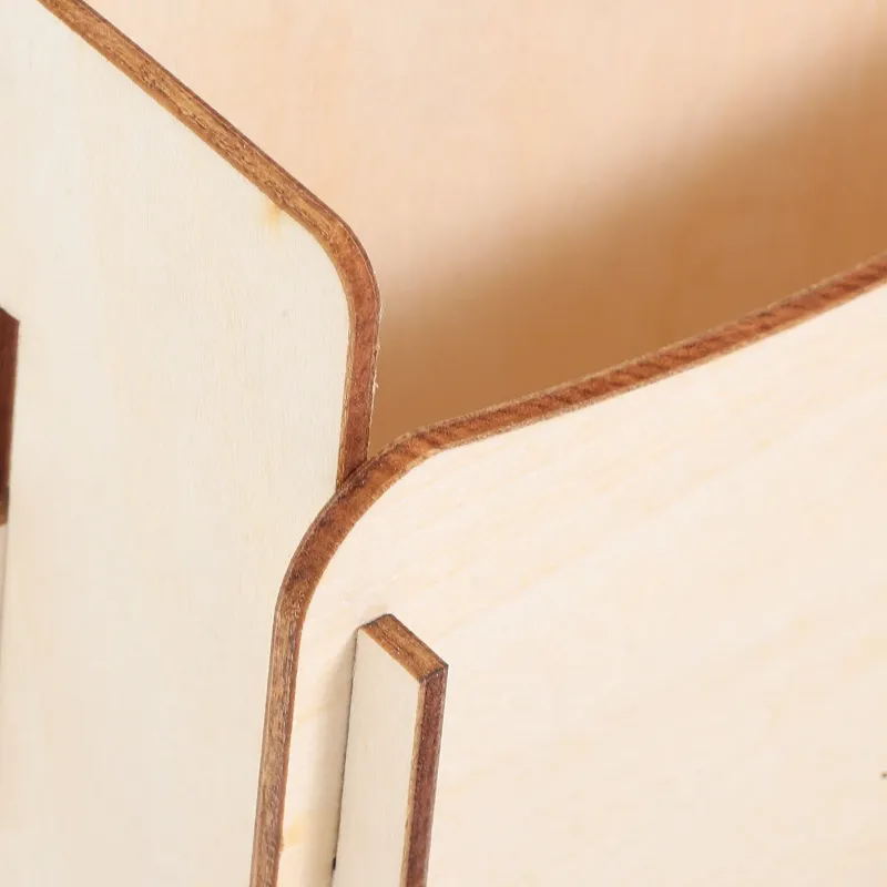 DIY Wood Desktop Organizer 5