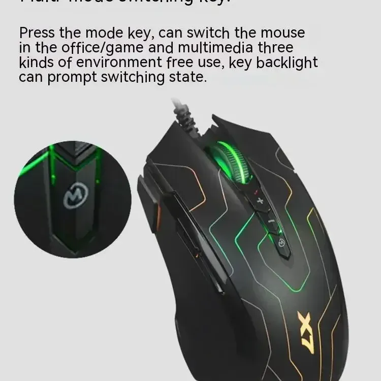 Bloody X89 Wired RGB Gaming Mouse 5