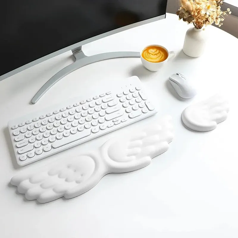 Angel Wings Memory Foam Wrist Rest Pad 1