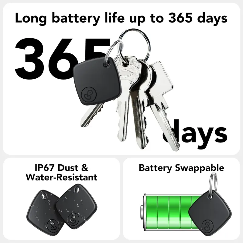 Air Tag Bluetooth Tracker with Lanyard 3