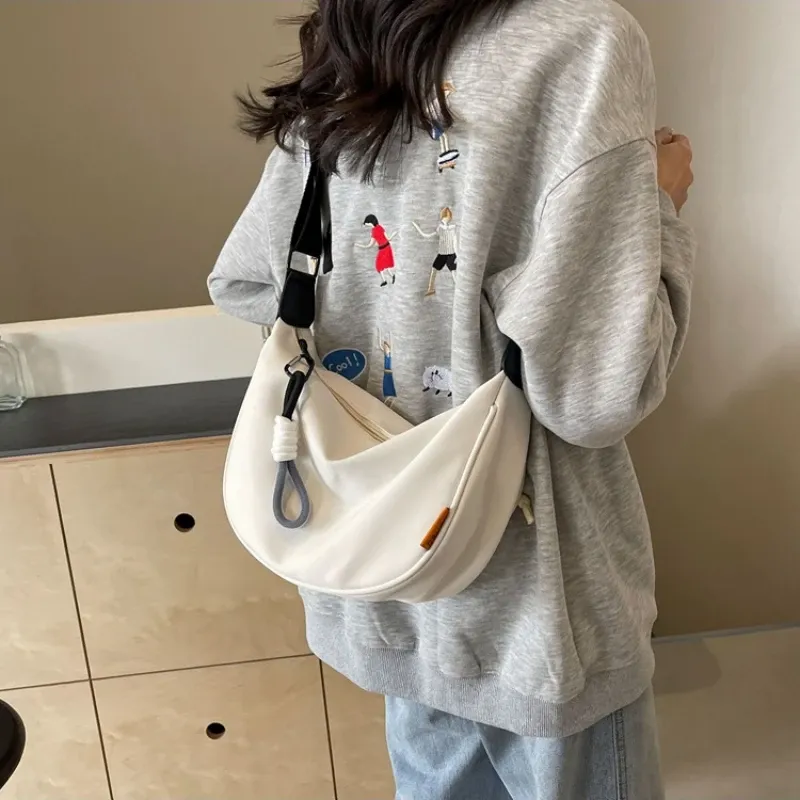 Dumpling Crossbody Bag Wide Strap 3