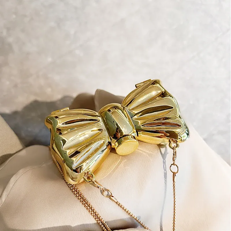 Mini Evening Bag with Bowknot Chain 3