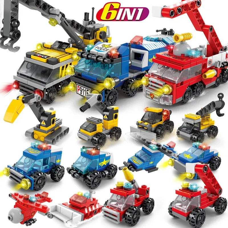 Mini Mixer Truck Building Blocks Set 2