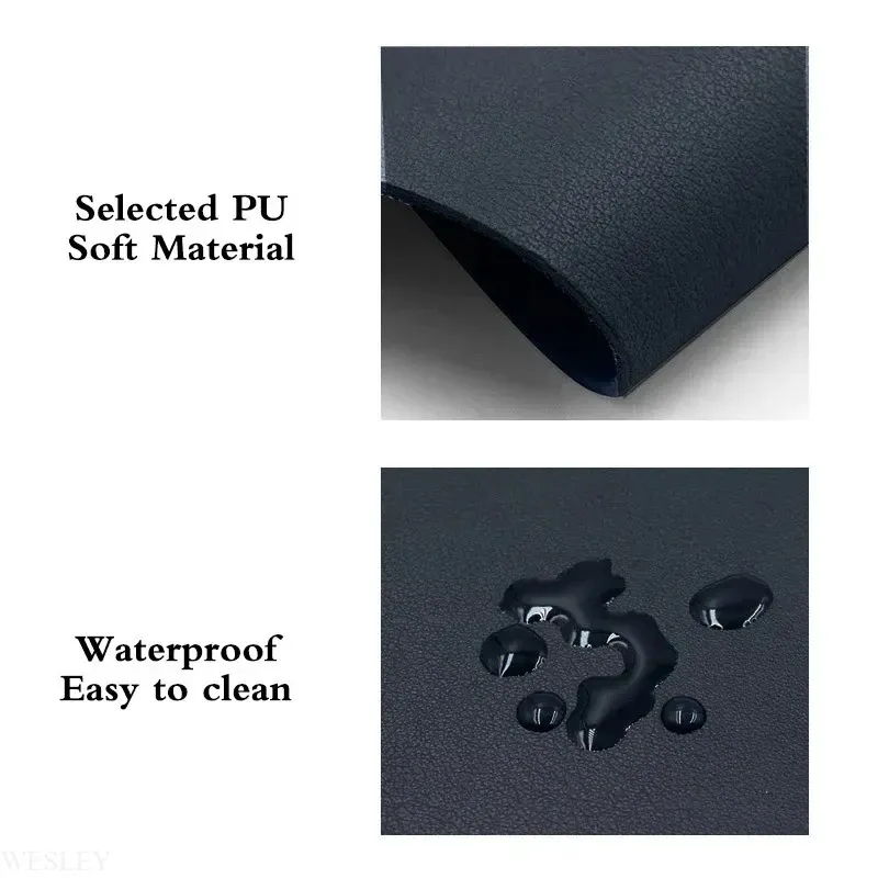 Leather Anti-Slip Mouse Pad 3