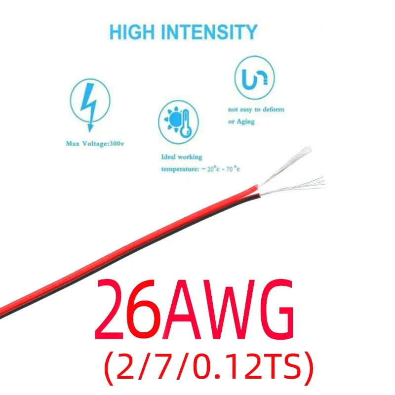 2-Pin Tinned Copper Extension Cable 5