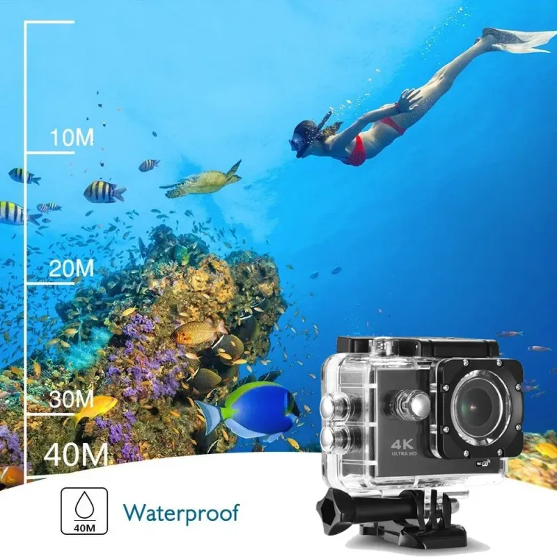4K WiFi Waterproof Action Camera 6