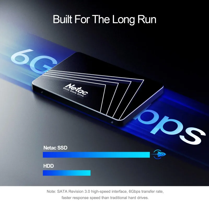Netac SATA3 2.5" Internal SSD 128GB-2TB 5