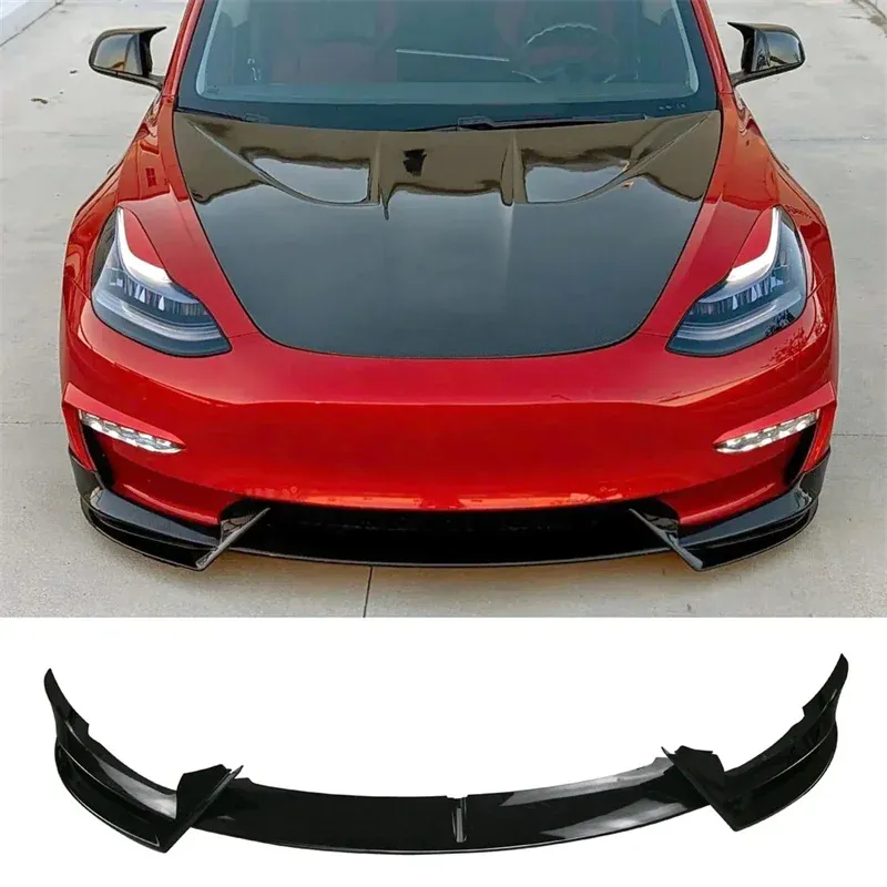 Tesla Model 3/Y Front Bumper Lip Spoiler 5