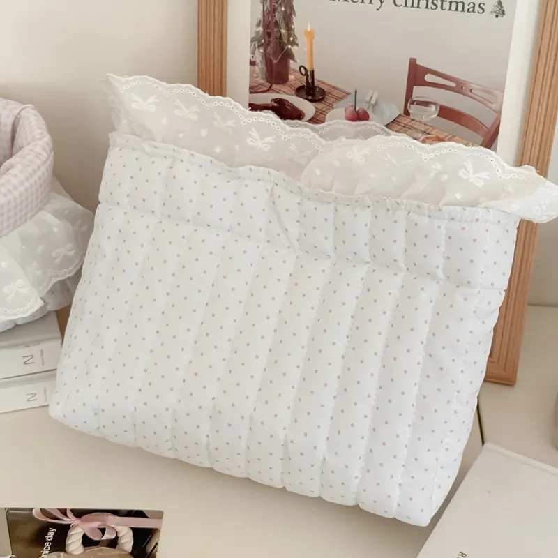 Scalloped Storage Basket Organizer 4