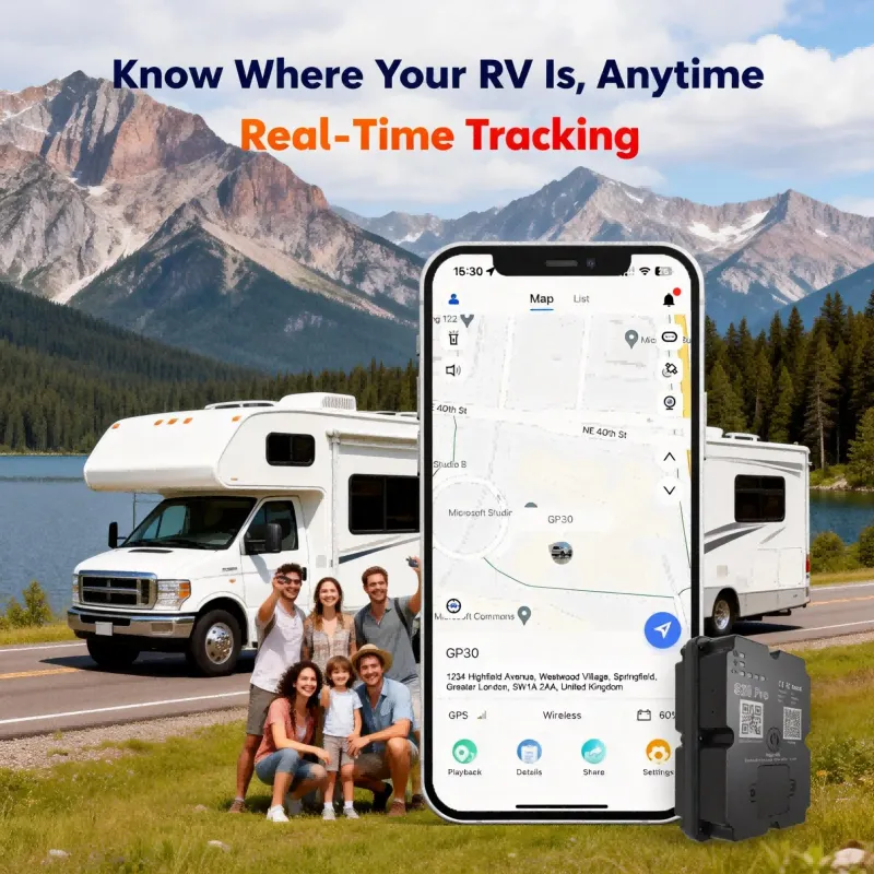 4G GPS Tracker for RV & Van Life 2