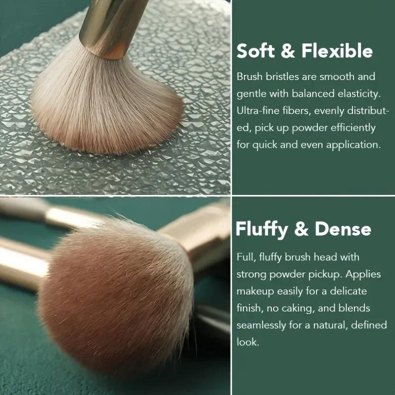 14-Piece Soft Makeup Brush Set 5