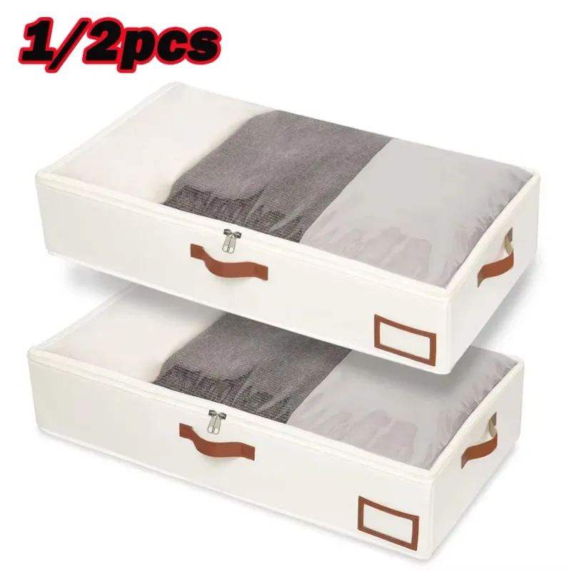 Under Bed Storage Bag With Clear Window 1