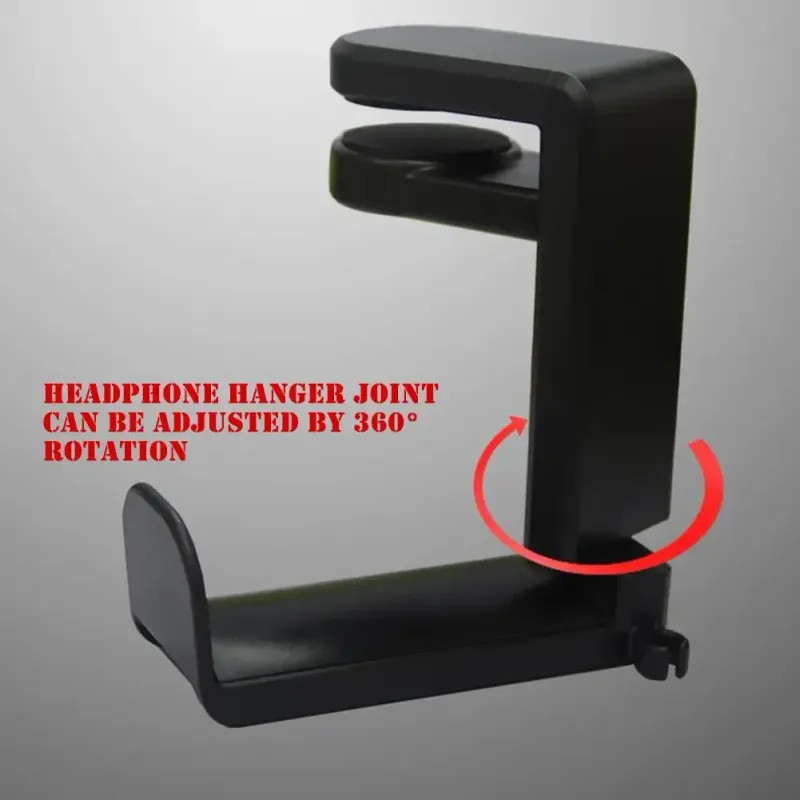Gaming Headphone Stand with Rotating Arm 3