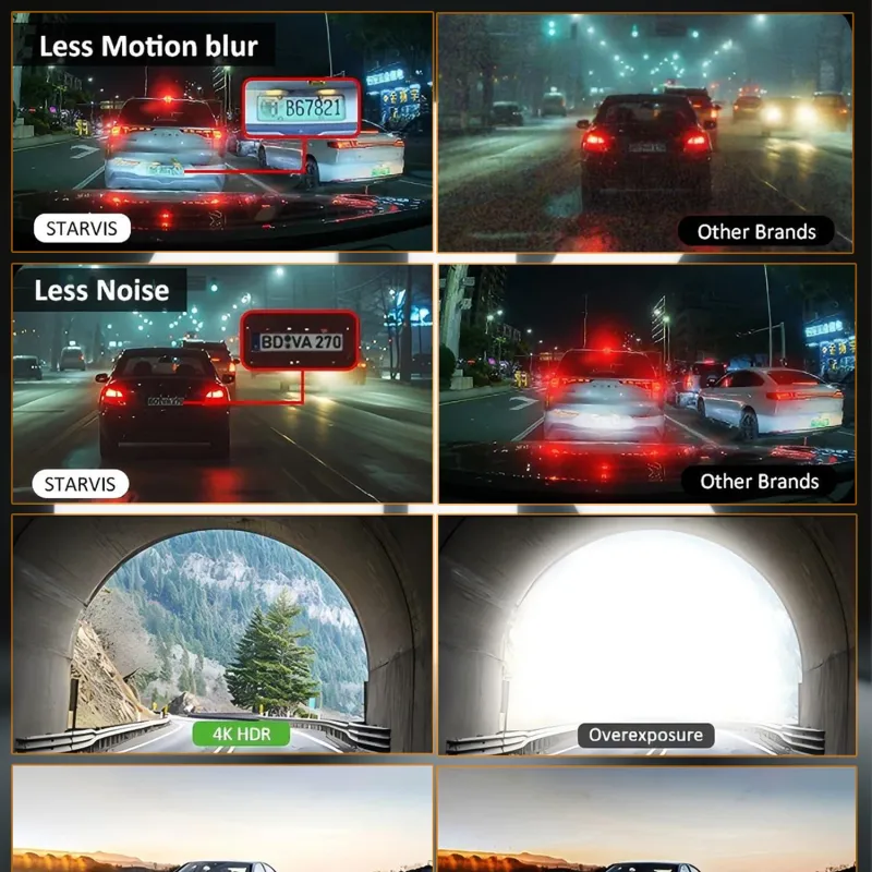 4K Dual Dash Cam with Night Vision 4