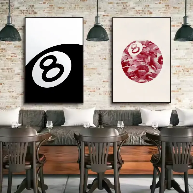 No Ball Art Poster Canvas Print 4