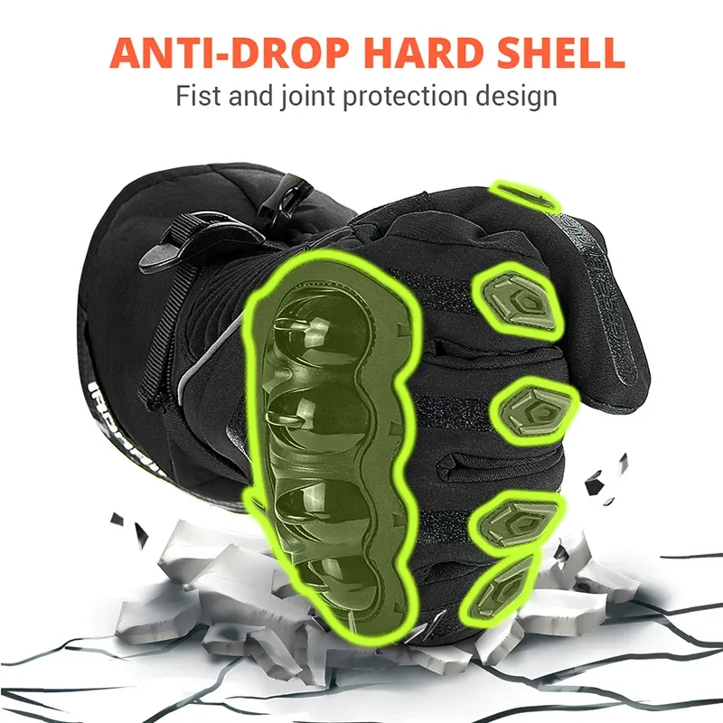 Waterproof Winter Motorcycle Gloves 4