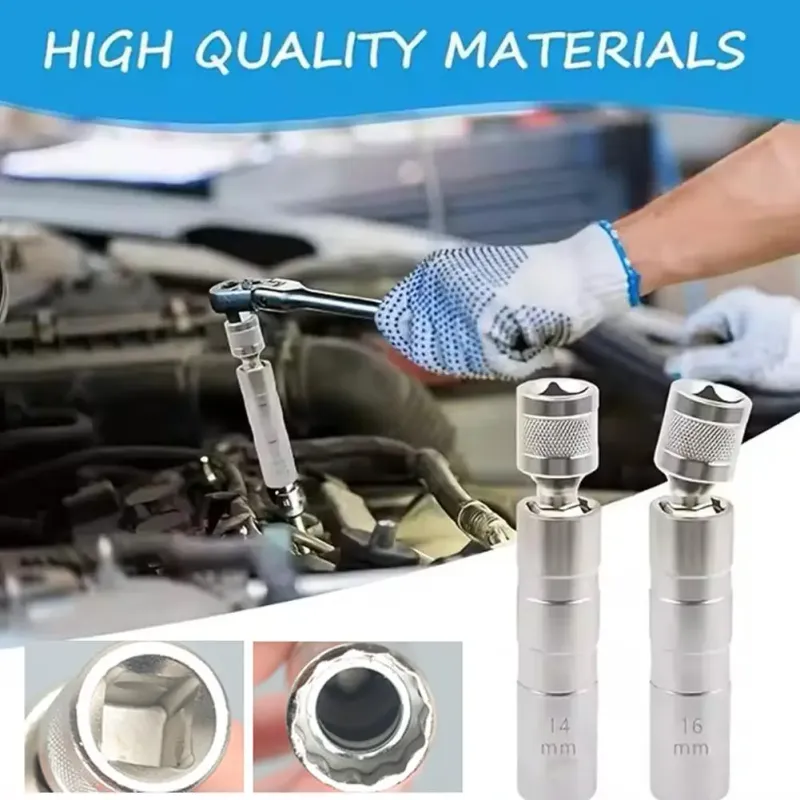 14mm 16mm Spark Plug Socket Wrench Adapter 6