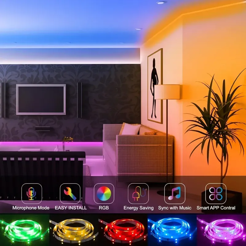 RGB Gaming LED Strip with Music Sync 5