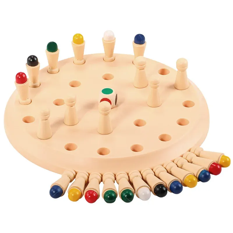 Memory Chess Matching Family Board Game 4
