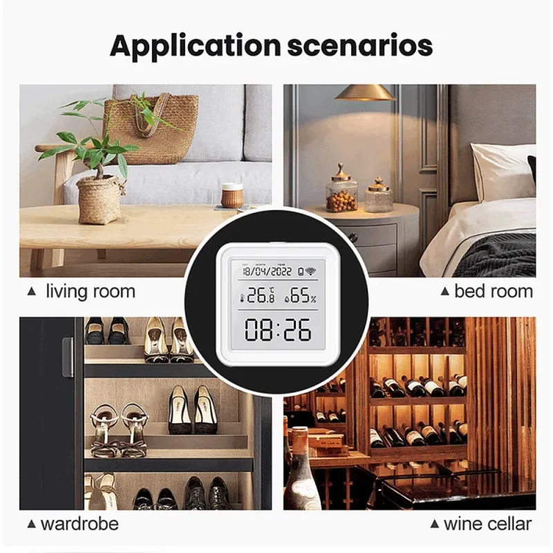 Tuya Smart Temperature Humidity Sensor 5