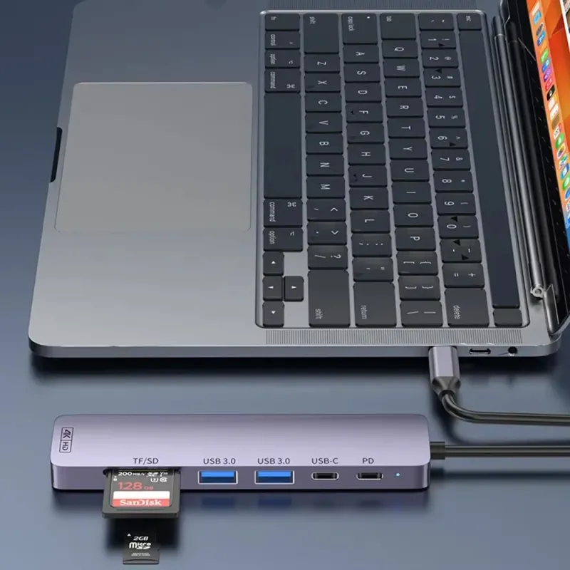 5-in-1 USB C Hub with 4K HDMI & PD Charging 5
